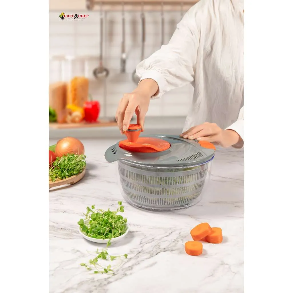 Ảnh Rổ Quay Rau CHEF&CHEF 4L – Xoay Nhanh, Vắt Kiệt Nước, Tiện Lợi & Hiệu Quả 4