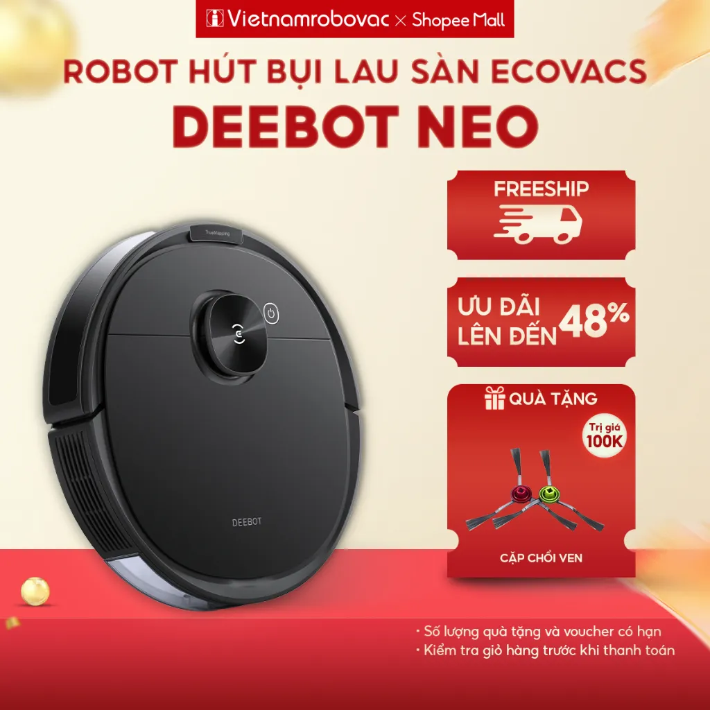 Đánh Giá Robot Hút Bụi Lau Nhà Ecovacs Deebot NEO/N8: Có Đáng Mua Năm 2024?