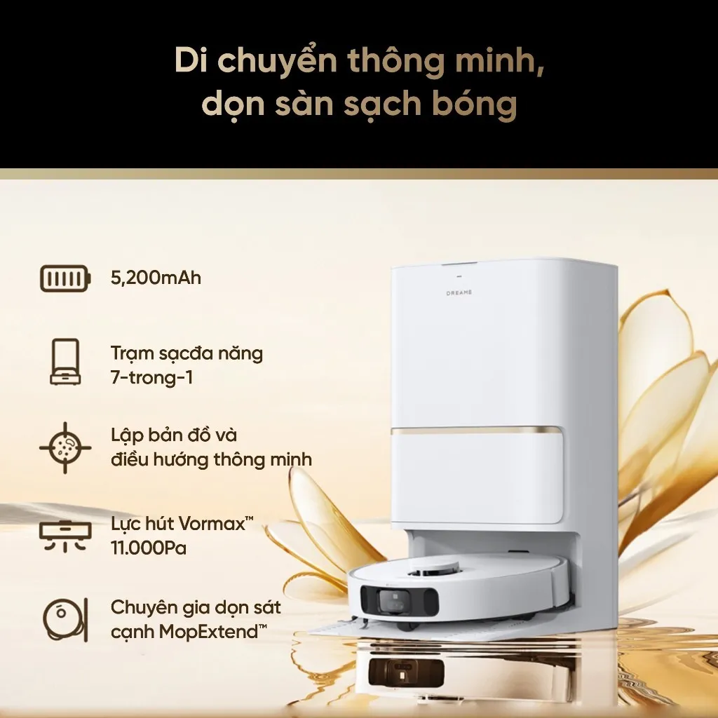 Ảnh Robot hút bụi lau sàn chuyên dụng Dreame L30s Ultra/ X30 Ultra - Bản quốc tế - BH 24 tháng 2