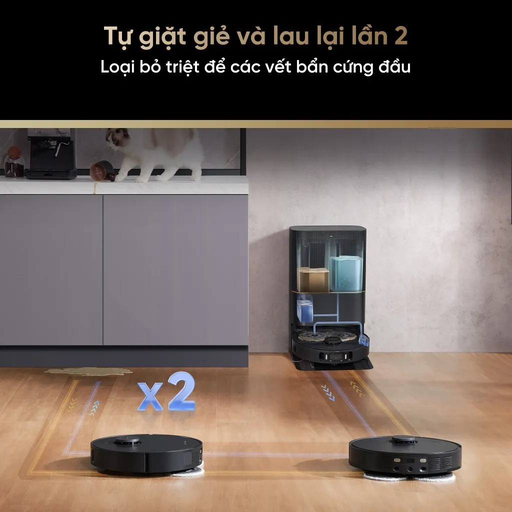 Ảnh Robot hút bụi lau sàn chuyên dụng Dreame X30 Ultra - Bản quốc tế - Bảo hành 24 tháng 4