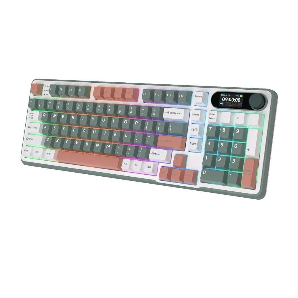 Ảnh Royal Kludge RK S98 RK R75 Keycaps 98 Key 81 Key Bàn phím cơ Keycaps Chỉ Keycaps 4