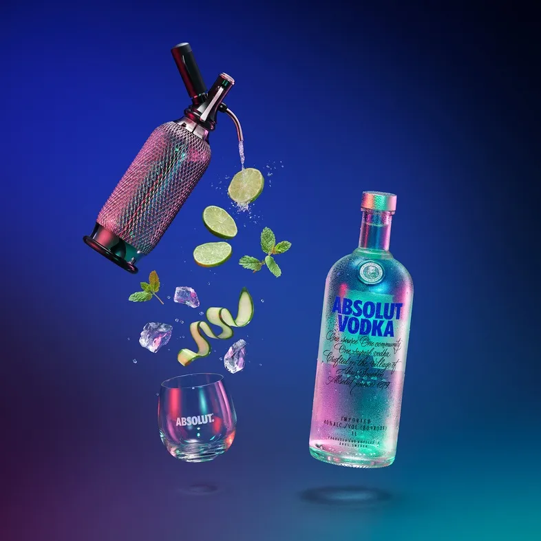 Ảnh Rượu Vodka  Absolut  Nồng Độ Alc 40.0%  375ml  Không Kèm Hộp 4