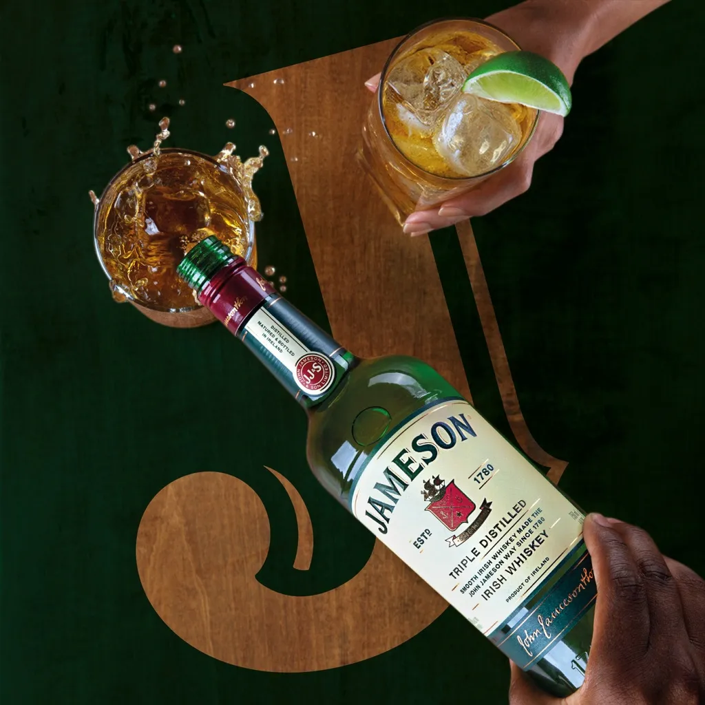 Ảnh Rượu Whiskey Jameson lrish  Nồng Độ Alc 40% 700ml Không Kèm Hộp 4