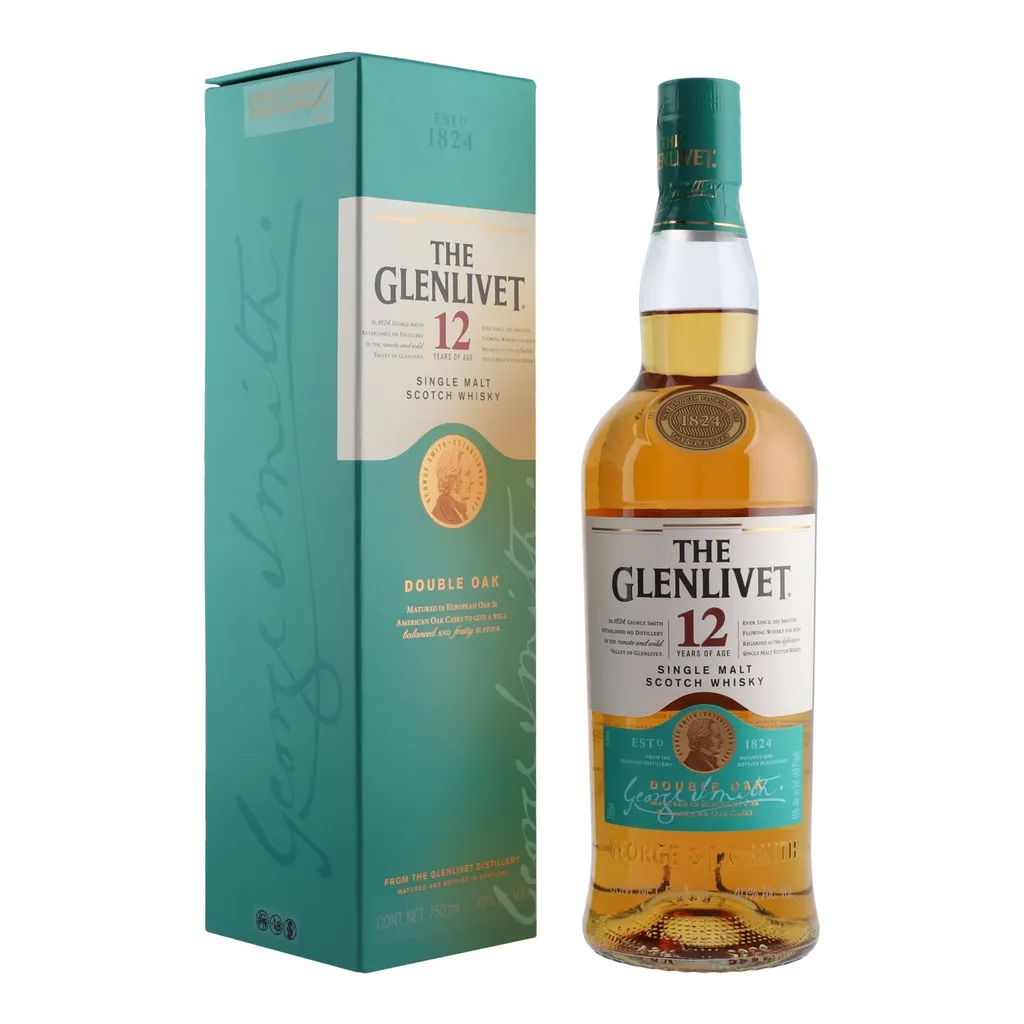 Ảnh Rượu Whisky The Glenlivet 12 Nồng Độ Alc 40% 700ml  Kèm Hộp 2