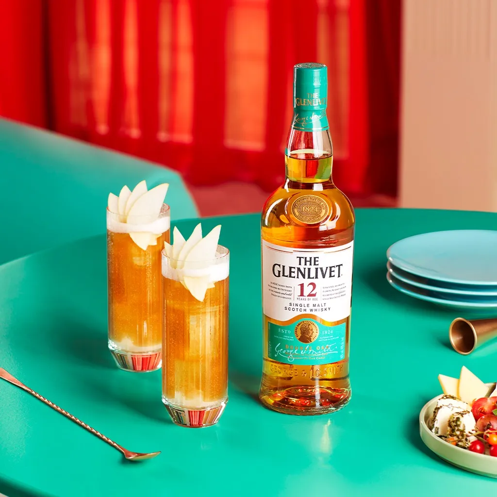 Ảnh Rượu Whisky The Glenlivet 12 Nồng Độ Alc 40% 700ml  Kèm Hộp 3