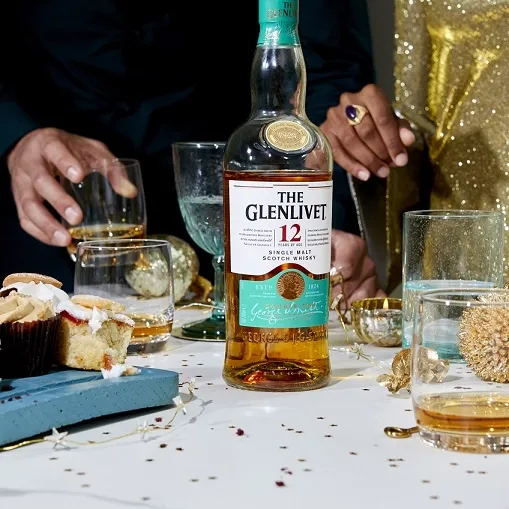 Ảnh Rượu Whisky The Glenlivet 12 Nồng Độ Alc 40% 700ml  Kèm Hộp 4