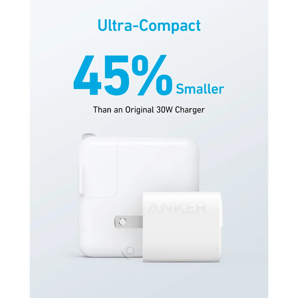 Ảnh Sạc Anker 323 Công Suất 33W 2 Cổng - 1 USB & 1 USB-C - A2331 4
