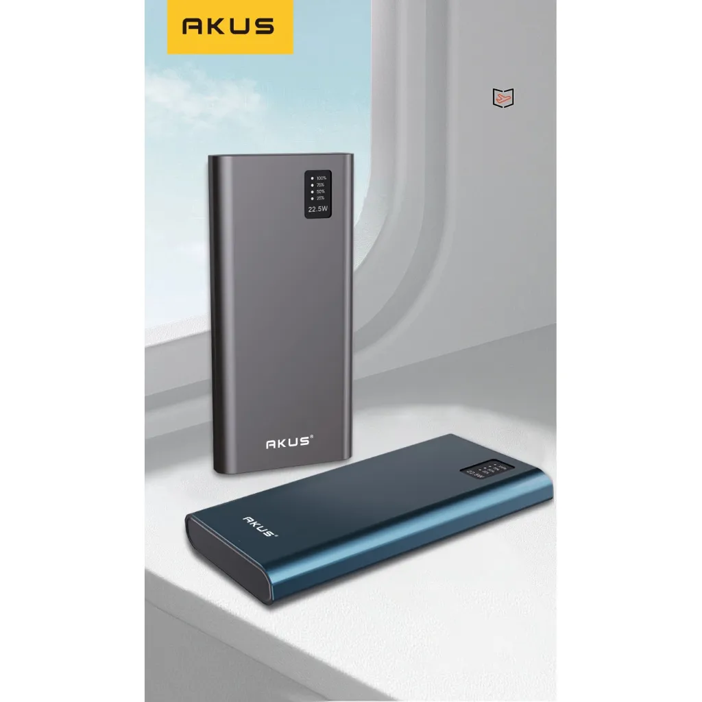 Ảnh Sạc dự phòng 10000 mah sạc nhanh 22.5W AKUS DP260 - Hàng chính hãng 1