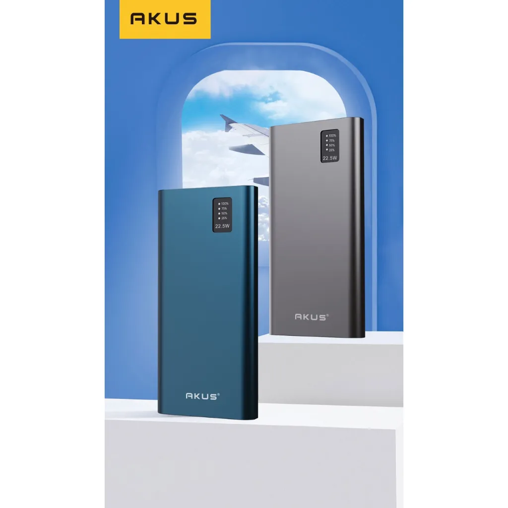 Ảnh Sạc dự phòng 10000 mah sạc nhanh 22.5W AKUS DP260 - Hàng chính hãng 4