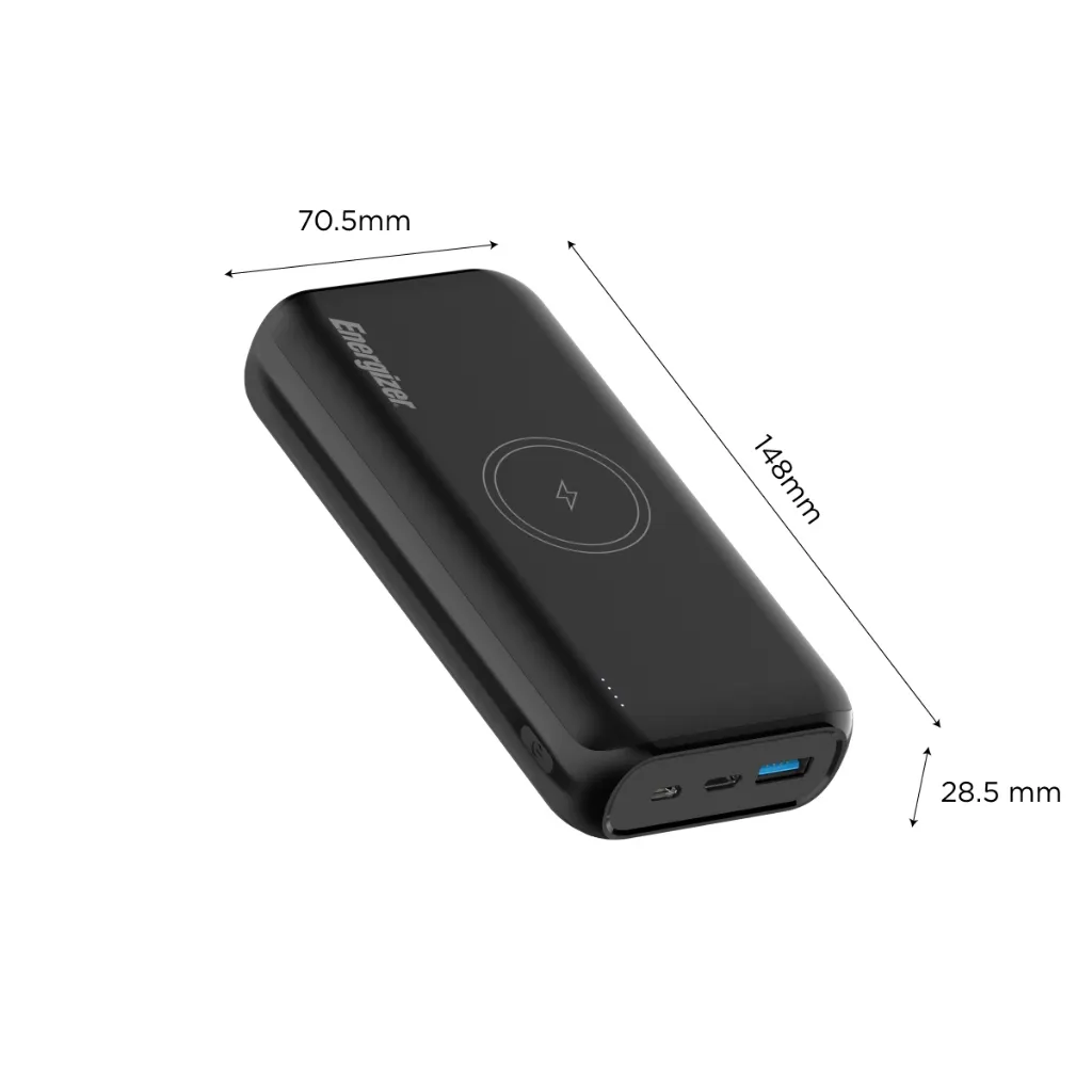 Ảnh Sạc dự phòng Energizer 20000mAh QE20009PQ - tích hợp sạc nhanh 20W, 3 cổng sạc ra tiện lợi 2