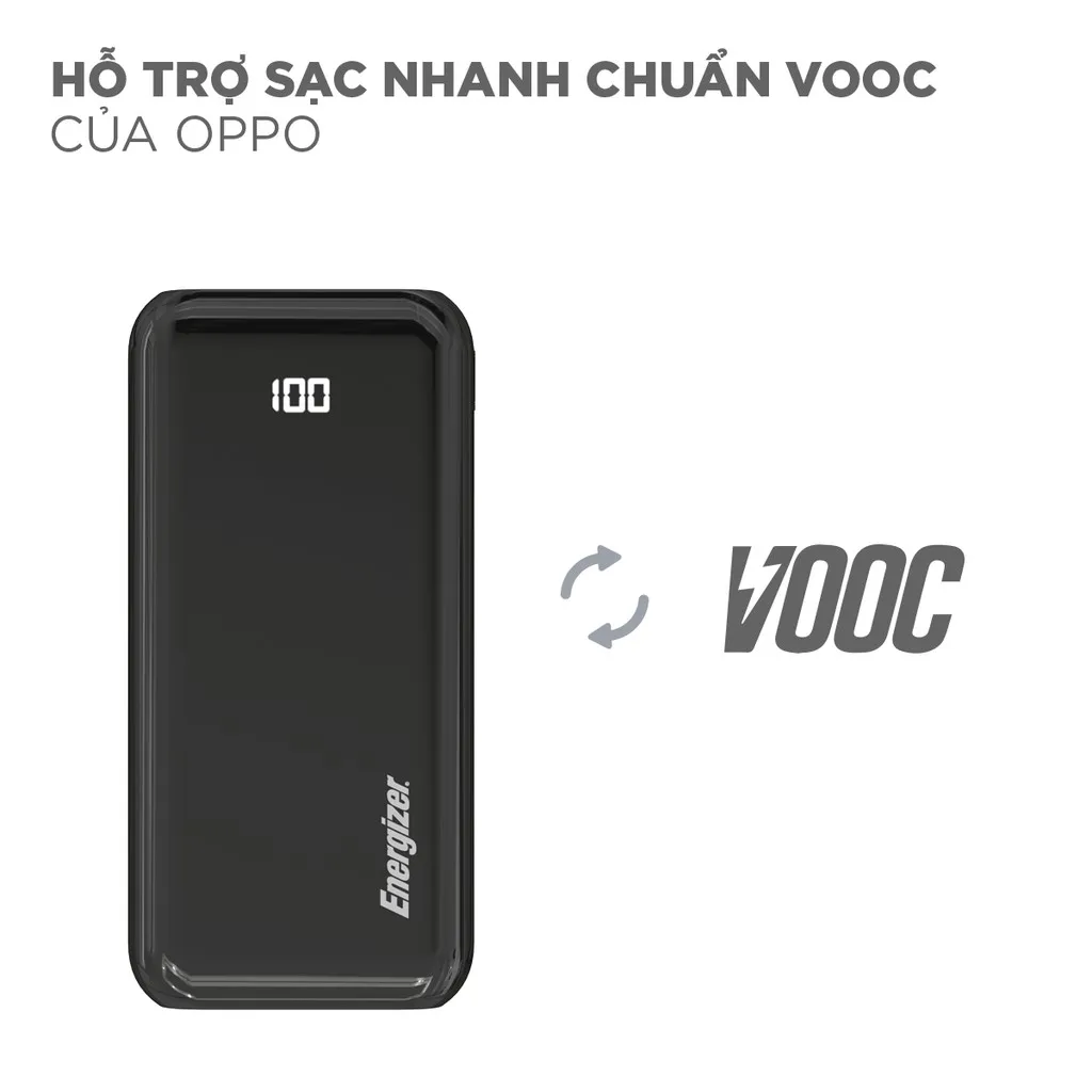 Ảnh Sạc dự phòng Energizer 20000mAh UE20011PQ - Tích hợp sạc nhanh đa nền tảng, sạc nhanh 2 chiều cổng USB-C, chính hãng 2
