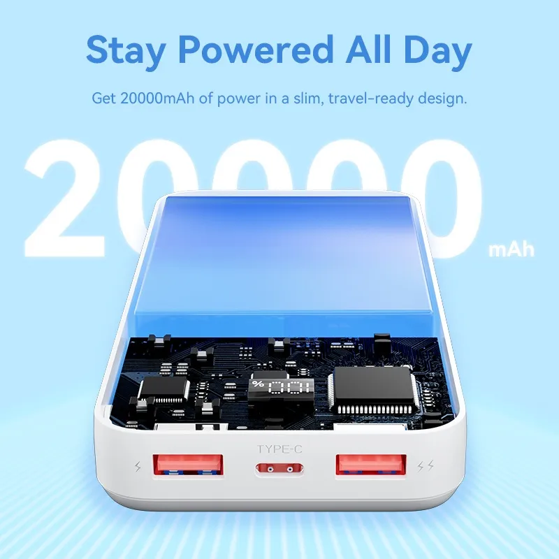 Ảnh Sạc dự phòng VENTION 10000mah 20000mah cổng USB type C và micro USB đa năng cho Huawei APPLE 16 XiaoMi 30000mah 2