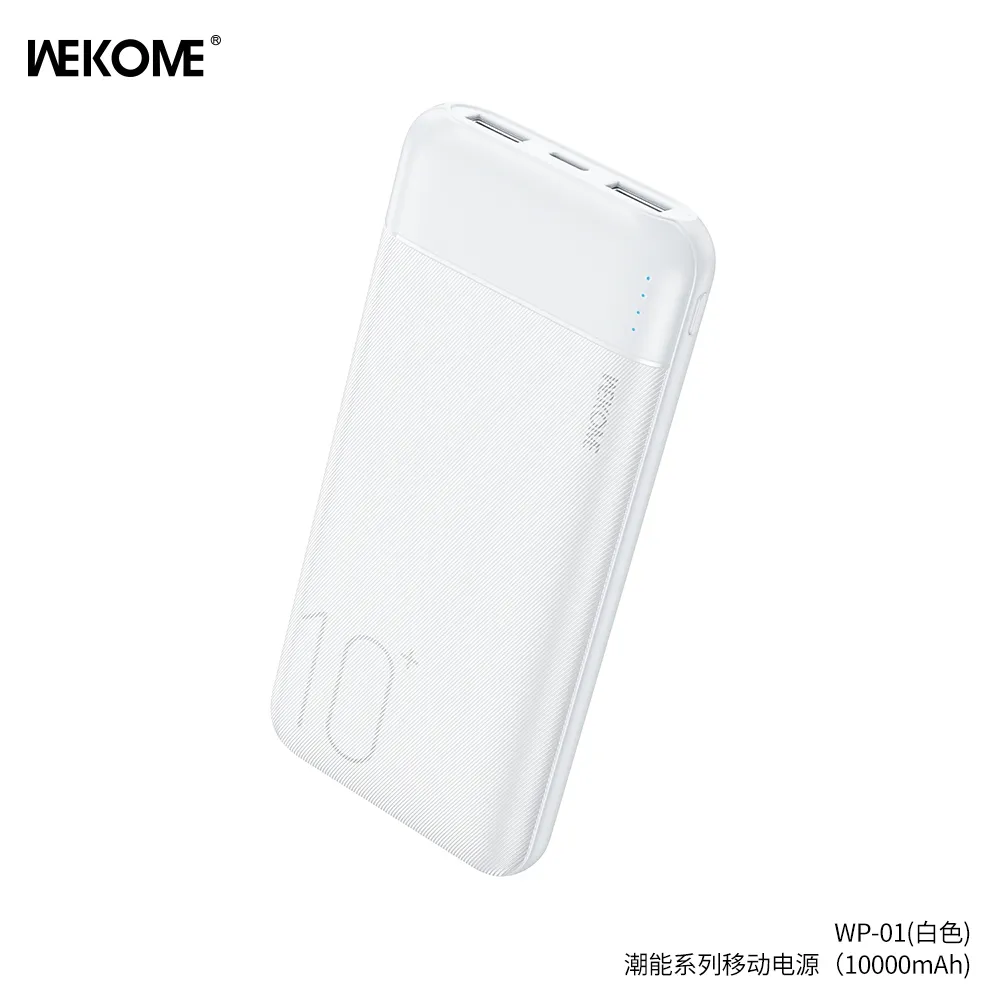 Ảnh Sạc dự phòng wekome 10000 mAh WP01 - Hàng chính hãng 1