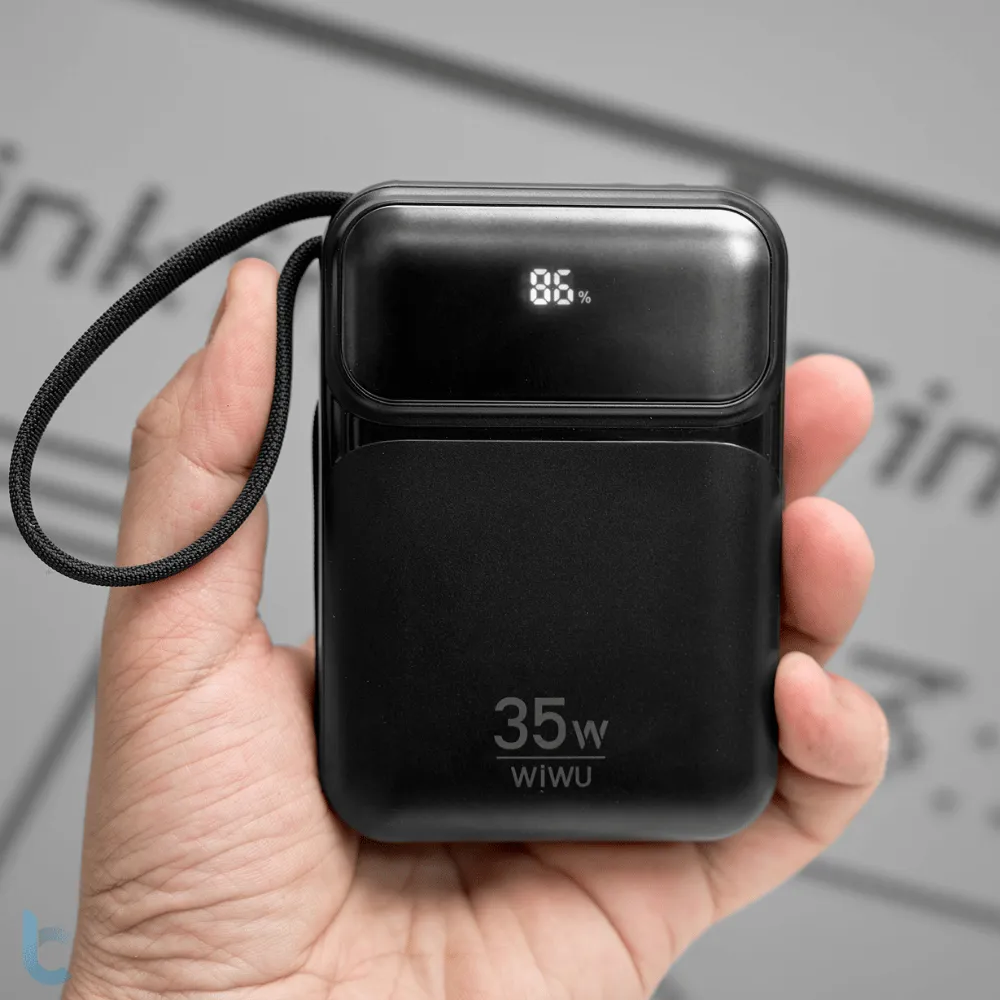 Ảnh Sạc Dự Phòng WiWU Galaxy 35W Tích Hợp Cáp Sạc C-L Dung Lượng 20.000mAh Wi-P036 3