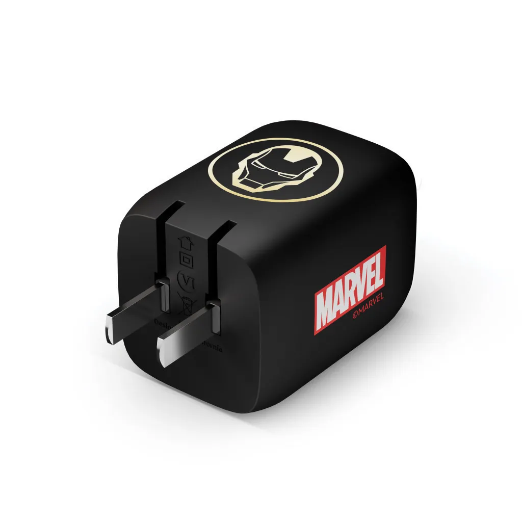 Ảnh Sạc nhanh BOOST↑CHARGE PRO GaN Belkin 65W - 2 cổng USB-C PD 3.0 PPS phiên bản đặc biệt Ironman/Disney 3