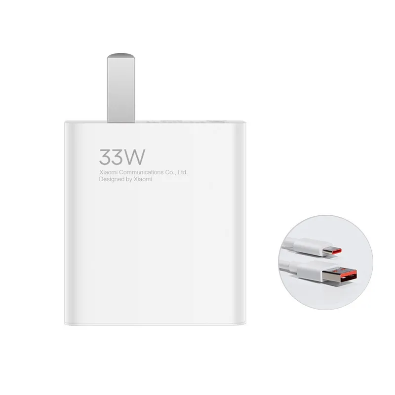 Ảnh Sạc nhanh Xiaomi 33w 18w 22,5w 67w 120w Mi Charge Turbo kèm dây sạc Type C - Bảo hành 30 ngày 1