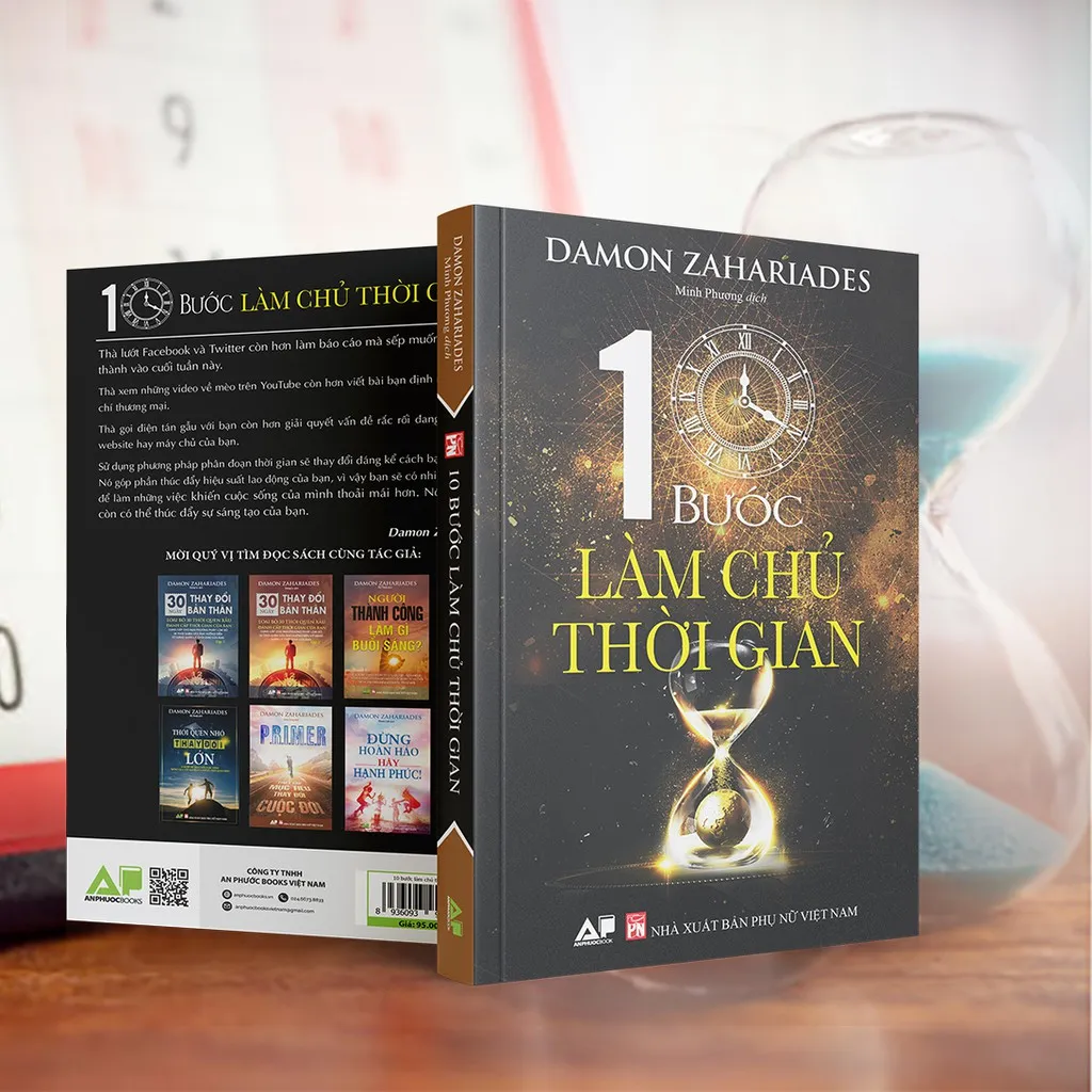 Ảnh Sách - 10 Bước Làm Chủ Thời Gian - Sách Kỹ Năng Sống 1