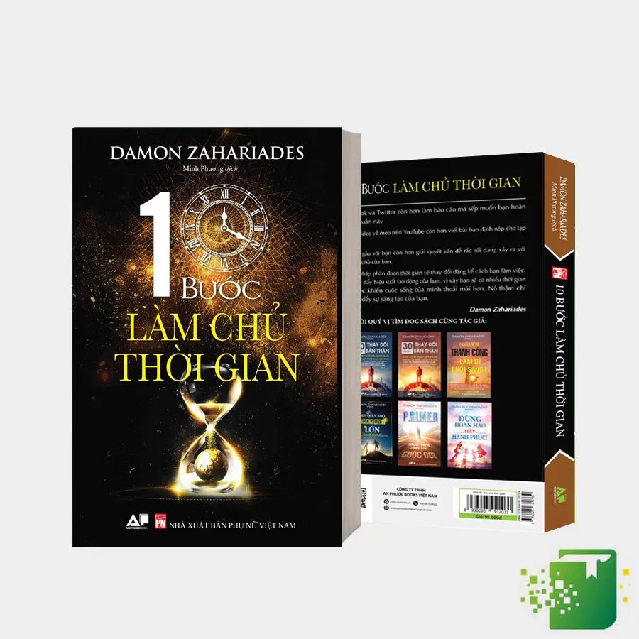 Ảnh Sách - 10 Bước Làm Chủ Thời Gian - Sách Kỹ Năng Sống 2