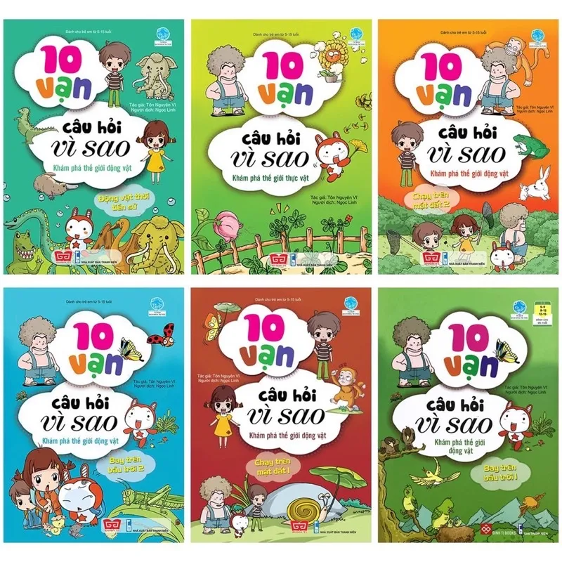Ảnh Sách - 10 vạn câu hỏi vì sao cho bé (Nhiều chủ đề) 1