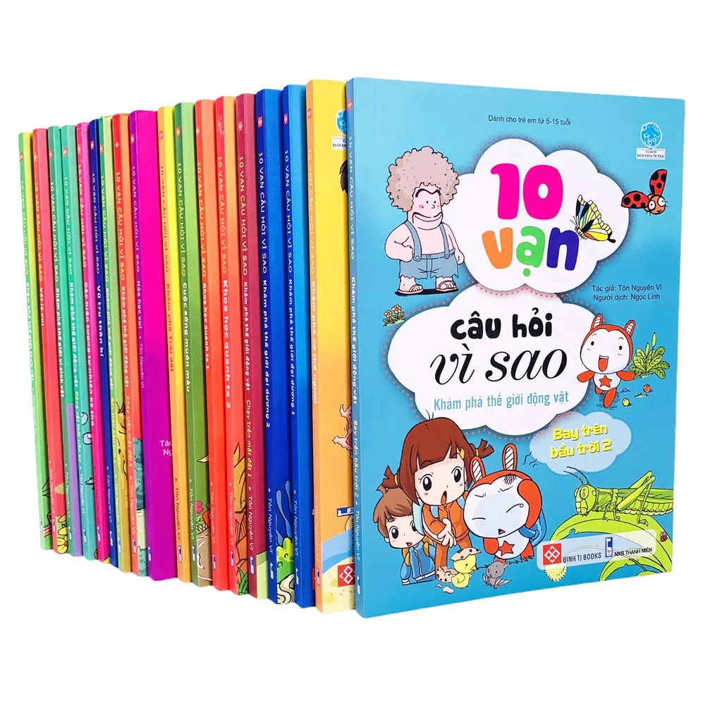 Ảnh Sách - 10 vạn câu hỏi vì sao cho bé (Nhiều chủ đề) 3