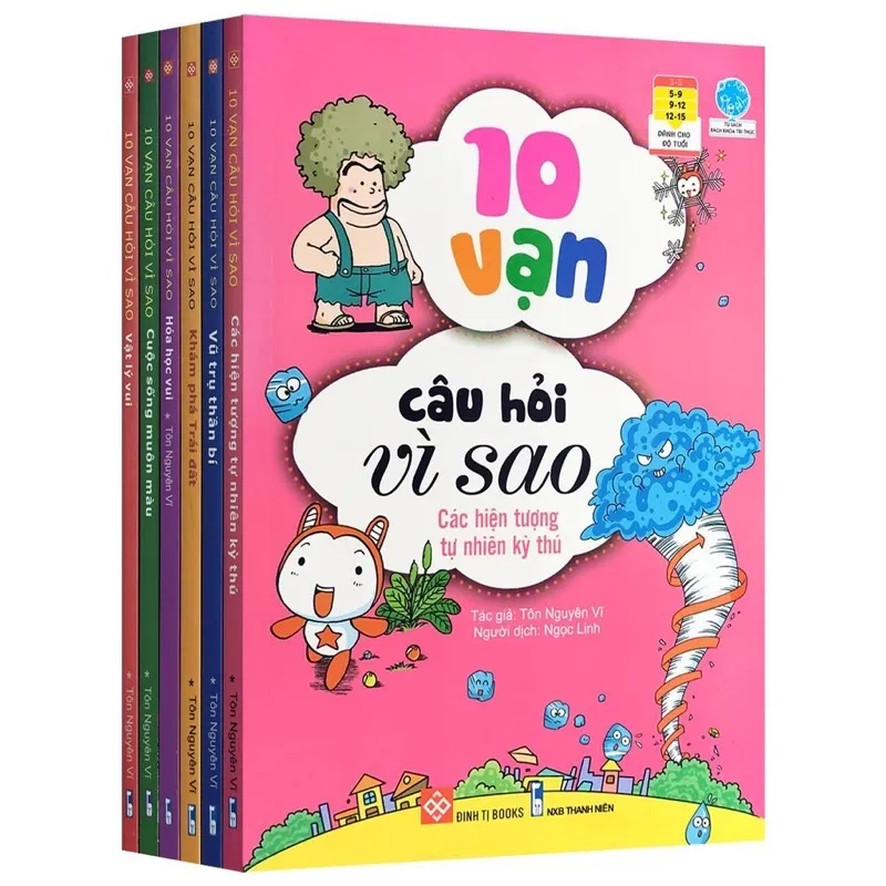 Ảnh Sách - 10 vạn câu hỏi vì sao (mã lẻ) - Đinh Tị 1