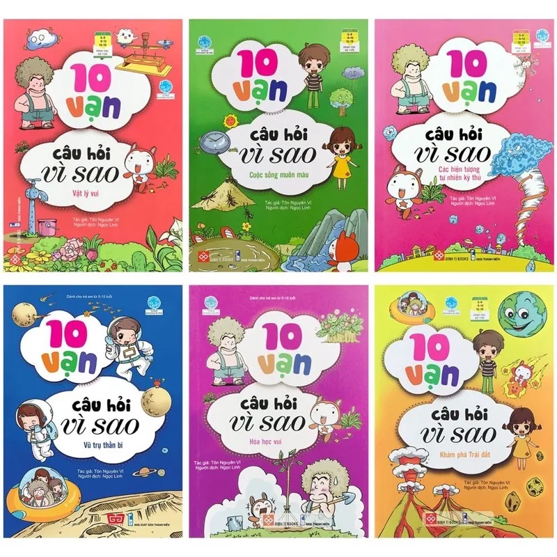 Ảnh Sách - 10 vạn câu hỏi vì sao (mã lẻ) - Đinh Tị 2