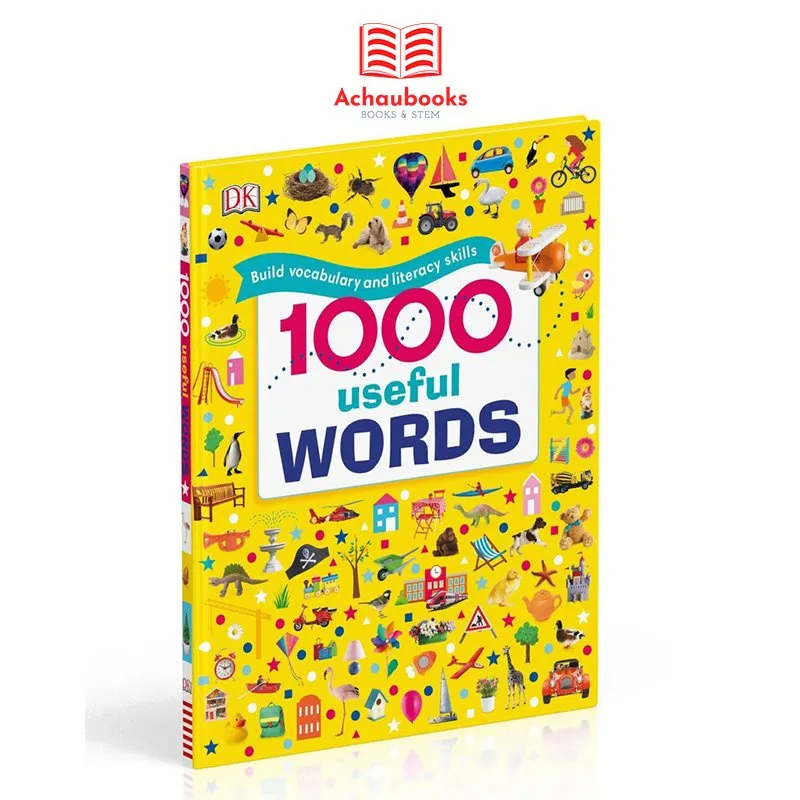 Ảnh Sách 1000 usefull words Á Châu Books 1000 từ vựng Tiếng Anh cơ bản tặng kèm file nghe 1