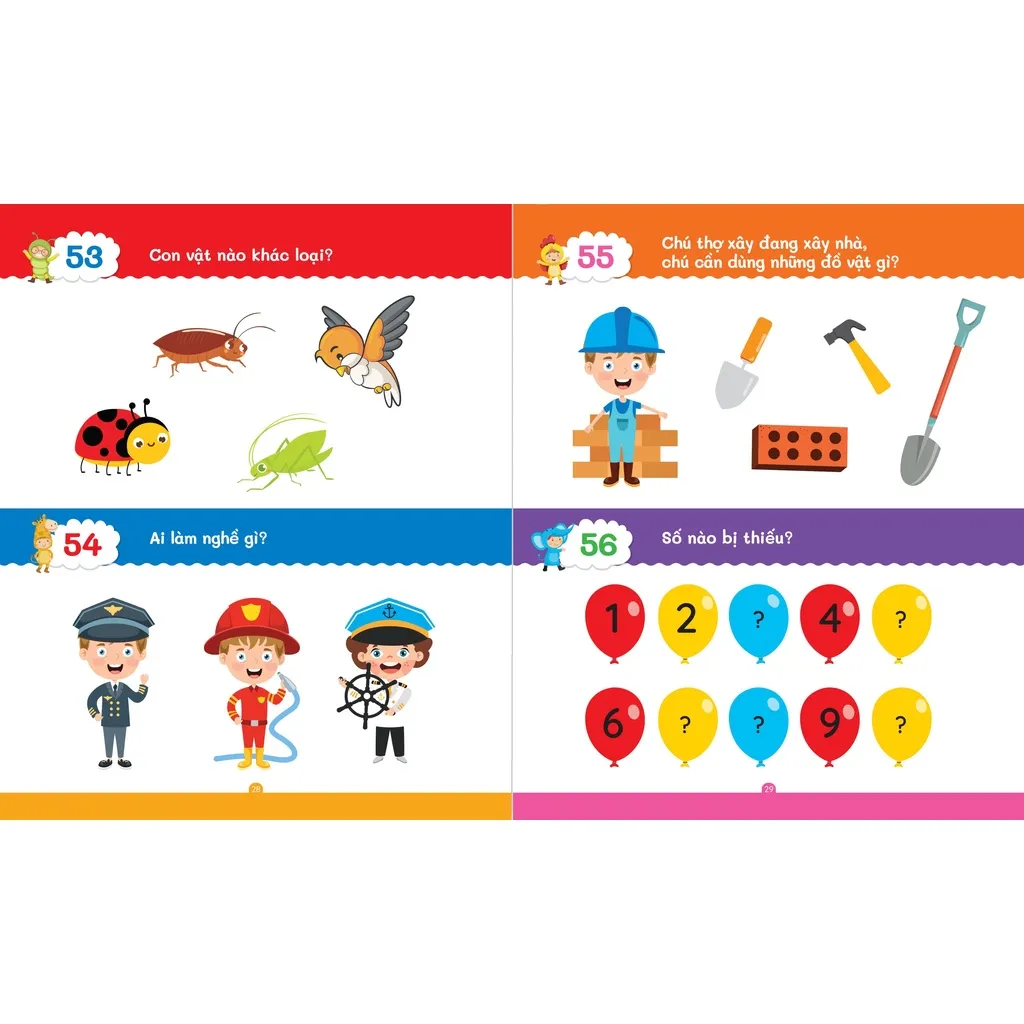 Ảnh Sách - 101 Câu Hỏi Đáp Rèn Luyện Trí Thông Minh - Mẹ Hỏi Bé Trả Lời 4+ 3