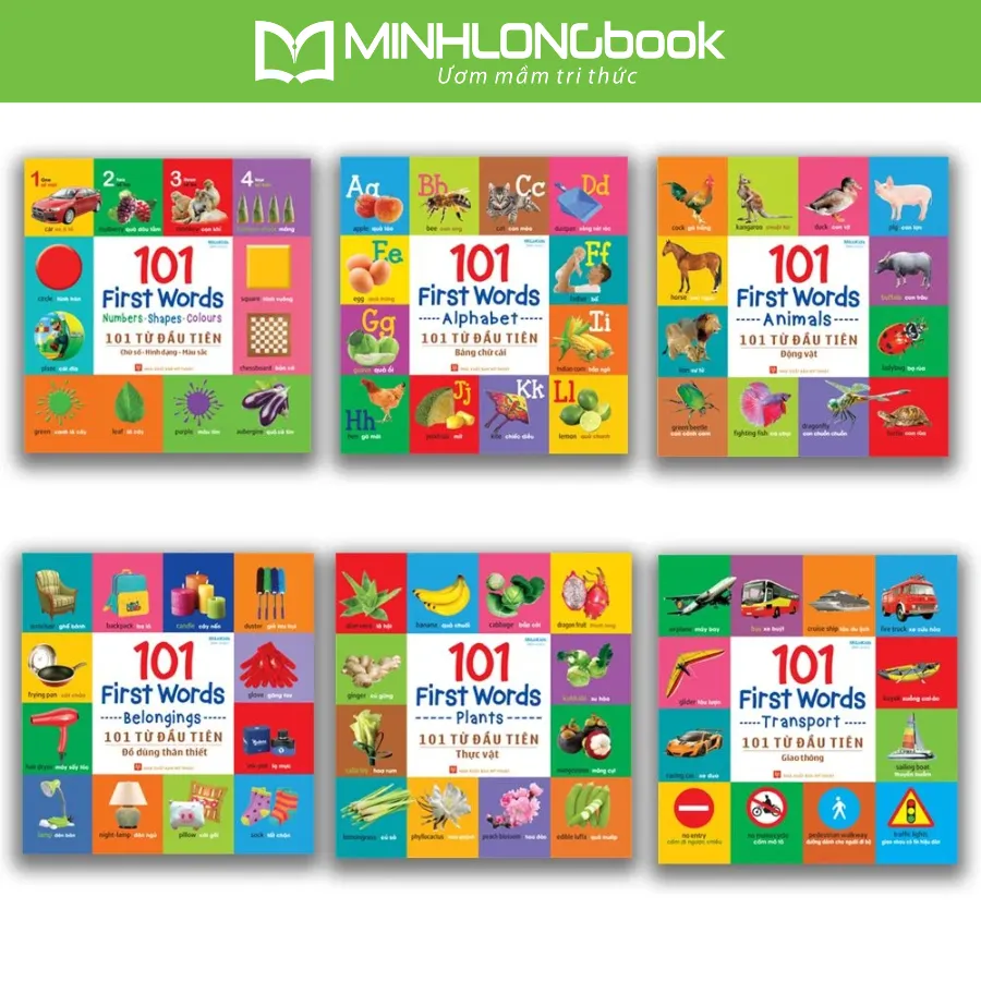 Ảnh Sách: 101 Từ Đầu Tiên / 101 First Words - Phát Triển Tư Duy Song Ngữ Cho Bé 1