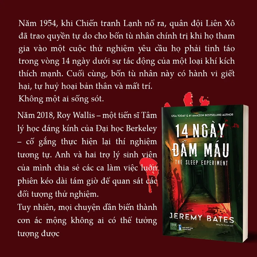 Ảnh Sách - 14 Ngày đẫm máu - Jeremy Bates (1980BOOKS HCM) 2