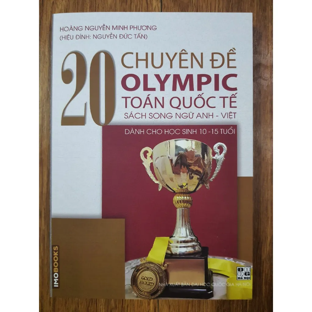 Ảnh Sách - 20 Chuyên đề OLYMPIC Toán quốc tế - Sách song ngữ Anh Việt 1