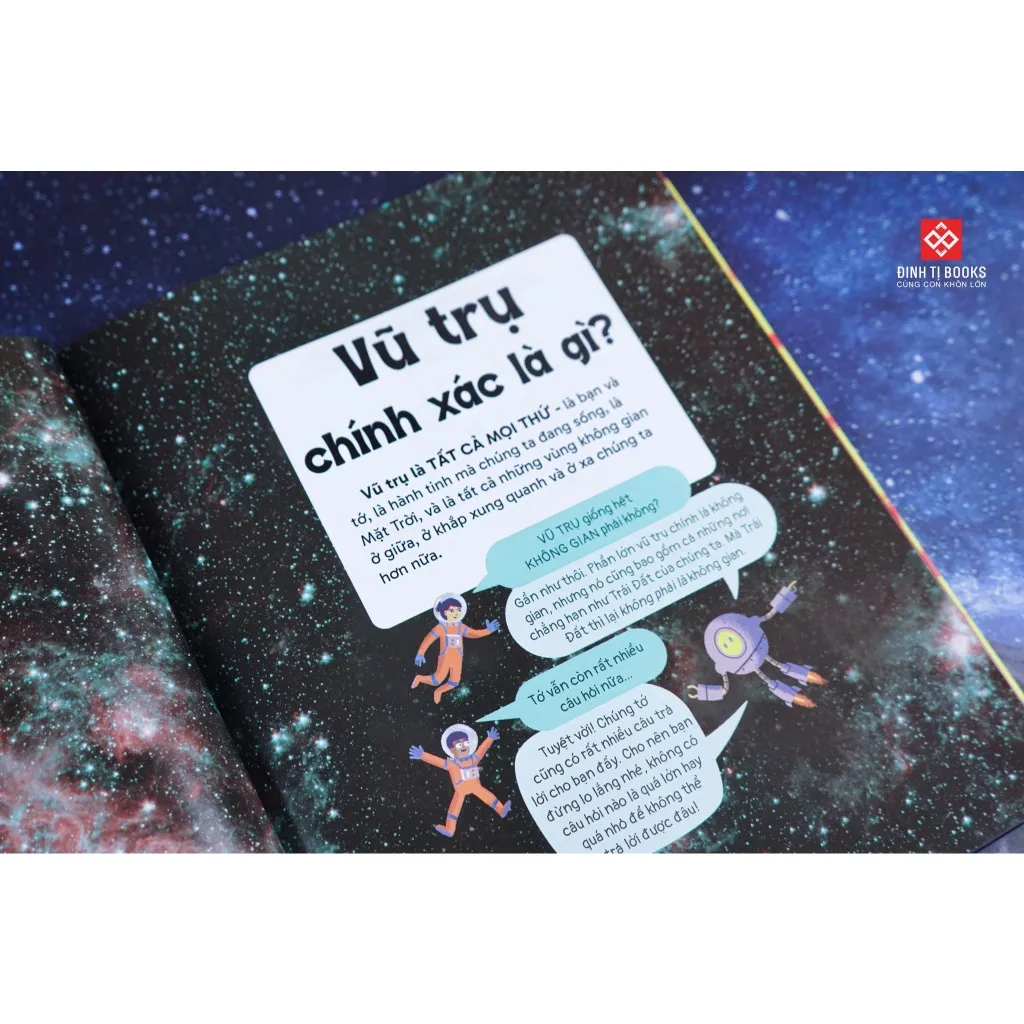 Ảnh Sách - 200 bí ẩn thú vị về vũ trụ - Đinh Tị Books 4