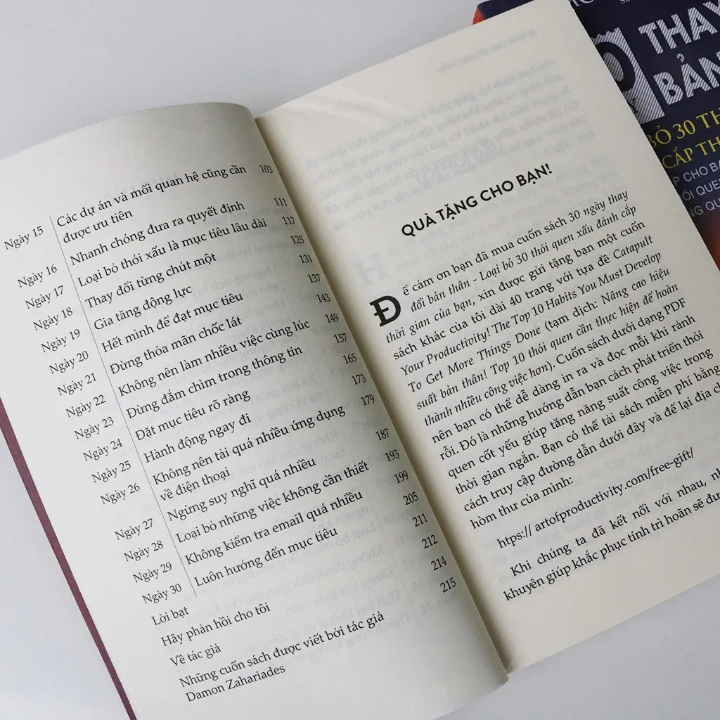 Ảnh Sách - 30 Ngày Thay Đổi Bản Thân - Loại Bỏ 30 Thói Quen Xấu Đánh Cắp Thời Gian Của Bạn - Tập 2 - Sách Kỹ Năng Sống 4