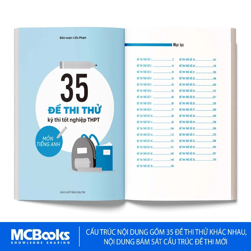 Ảnh Sách - 35 Đề Thi Thử Kỳ Thi Tốt Nghiệp THPT Môn Tiếng Anh 4