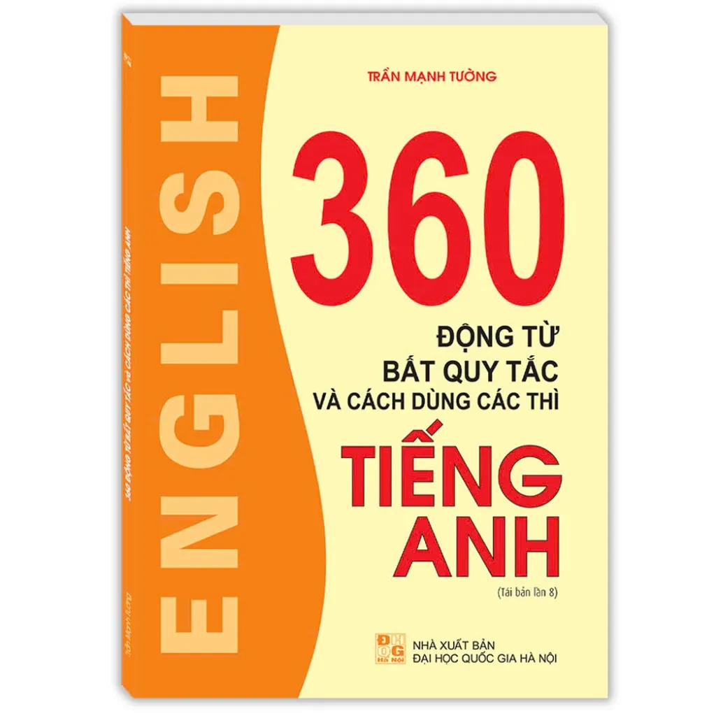 Ảnh Sách - 360 động từ bất quy tắc và cách dùng các thì tiếng anh (không màu) 2