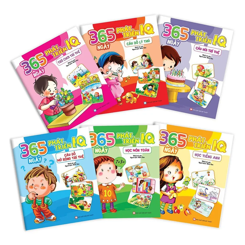 Ảnh Sách - 365 Ngày Phát Triển IQ - Trò Chơi Trí Tuệ 2