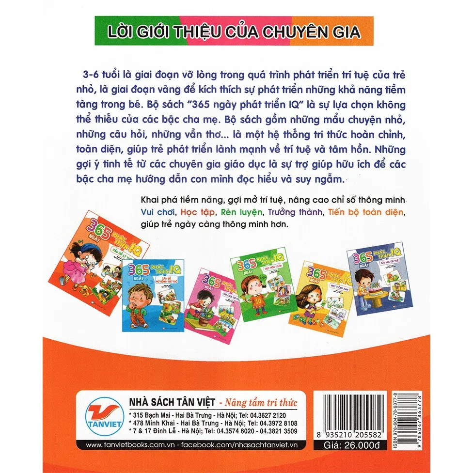 Ảnh Sách - 365 Ngày Phát Triển IQ - Câu Đố Lý Thú 1