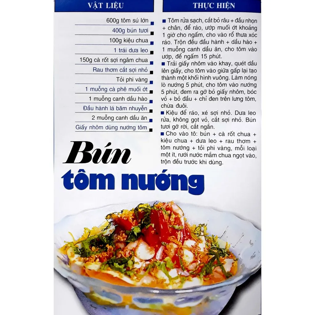 Ảnh Sách 60 Món Ăn Được Ưa Thích Bún, Mì, Cháo, Lẩu (Quỳnh Chi) 3