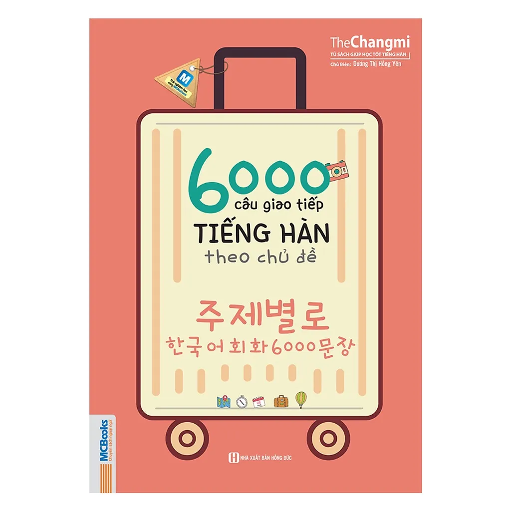 Ảnh Sách - 6000 Câu Giao Tiếp Tiếng Hàn Theo Chủ Đề Cho Người Mới Bắt Đầu 2