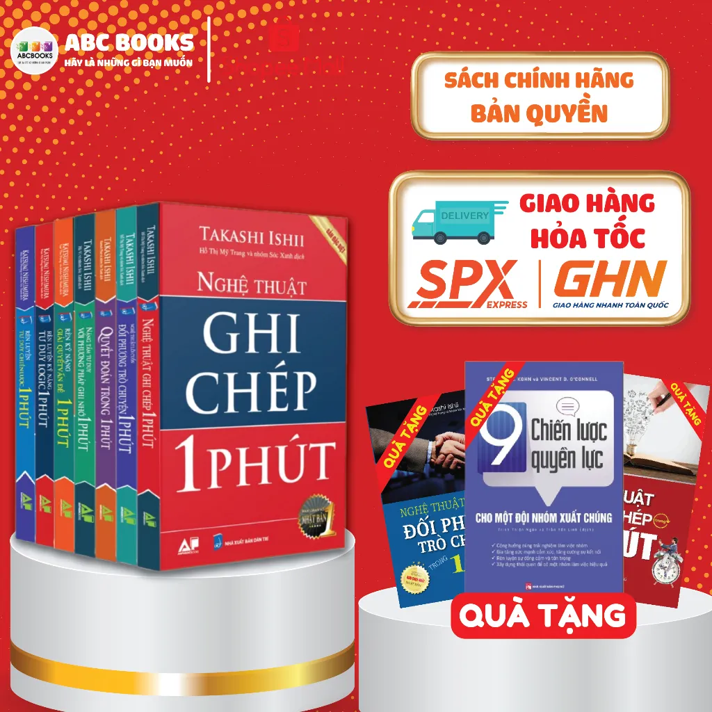 Bộ Sách 7 Cuốn Luyện Não 1 Phút Bán Chạy Nhật Bản - Rèn Kỹ Năng Đỉnh Cao