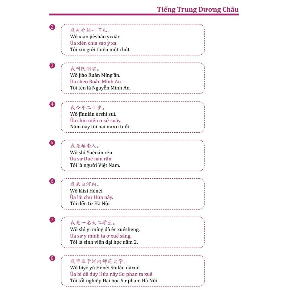 Ảnh Sách 999 Câu Giao Tiếp Tiếng Trung Cấp Tốc Cho Người Việt - Tự học tự giao tiếp - Kèm Audio + Video Chuẩn 4