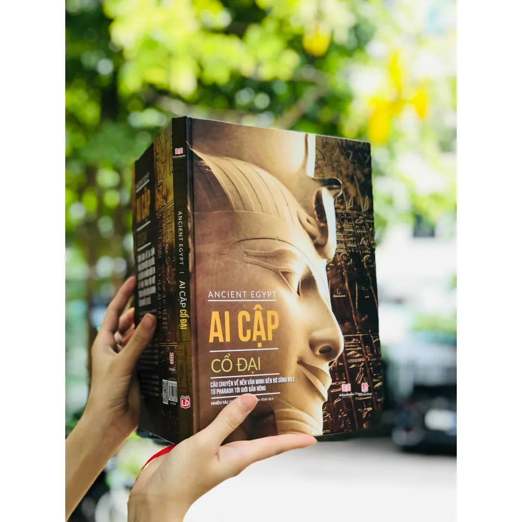 Ảnh Sách Ai Cập Cổ Đại ( Ancient Egypt ), sách lịch sử Ai Cập bìa cứng in màu - Á Châu Books 2