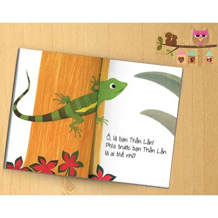 Ảnh Sách - Ai ở sau lưng bạn thế - combo 6 quyển ehon Nhật bản - 0 - 6 tuổi 3
