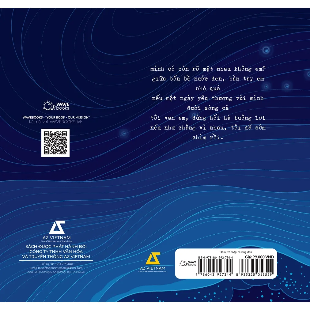 Ảnh Sách - Đám Trẻ Ở Đại Dương Đen  - AZB 2