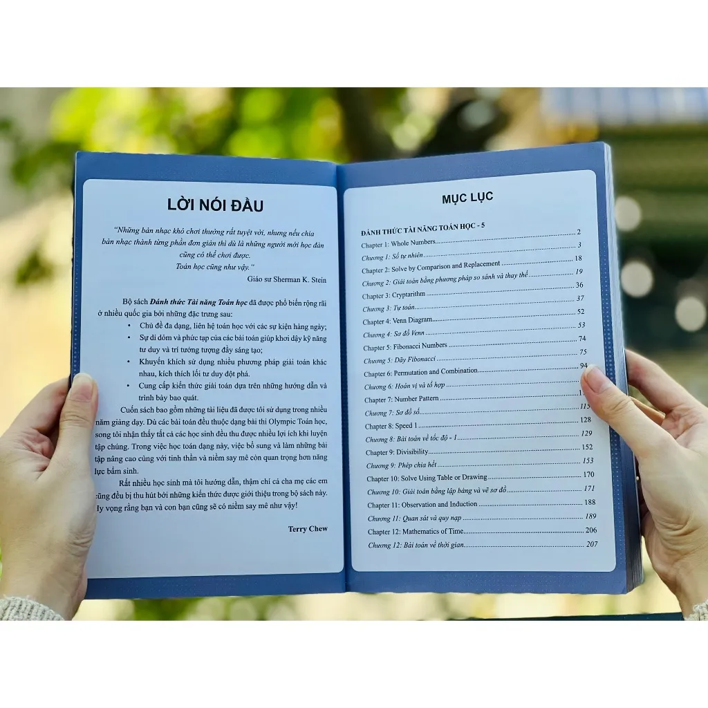 Ảnh Sách đánh thức tài năng toán học 5 sách toán lớp 5 lớp 6 bìa mềm 2 cuốn - Á Châu Books 3