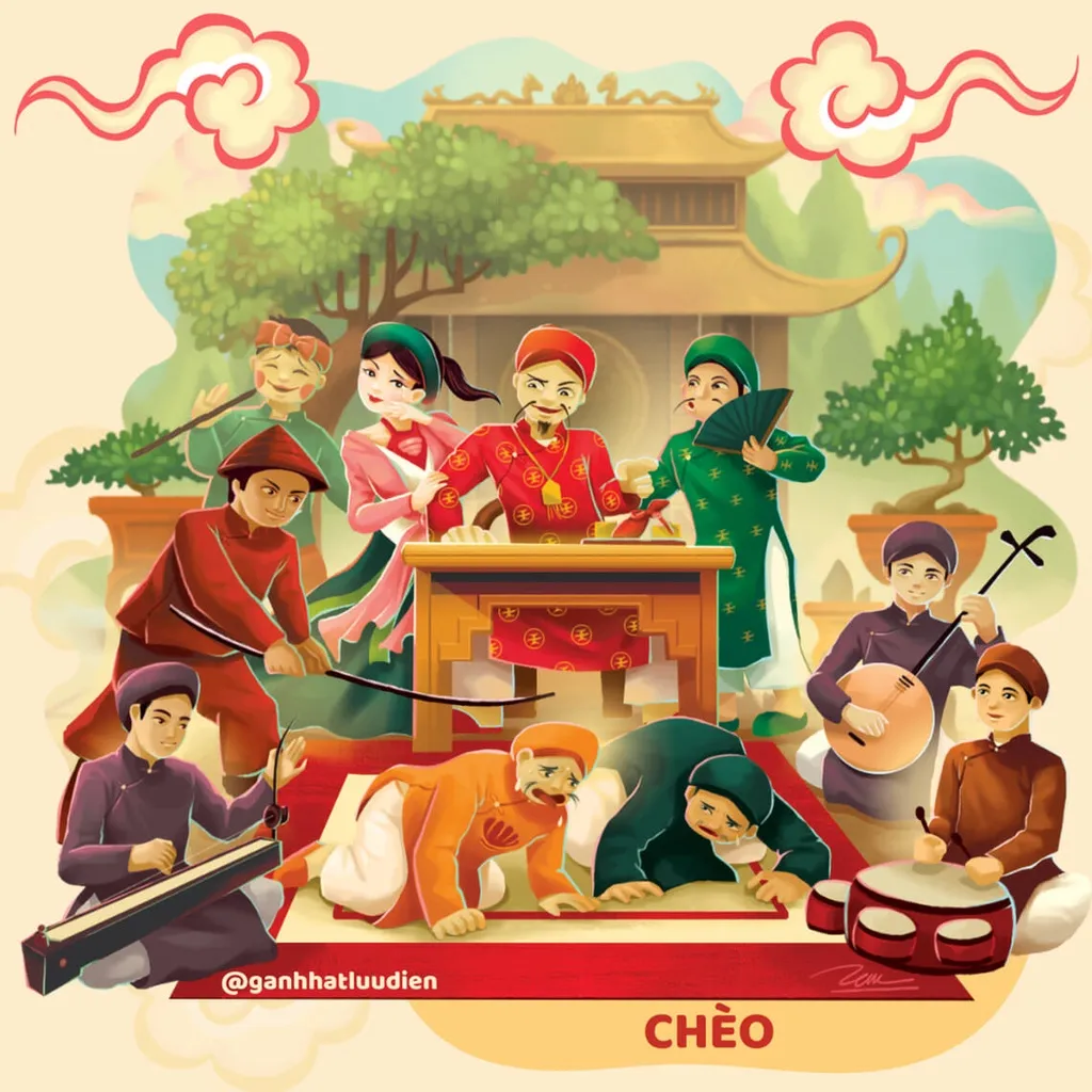 Ảnh Sách Artbook Gánh Hát Lưu Diễn Muôn Phương 3