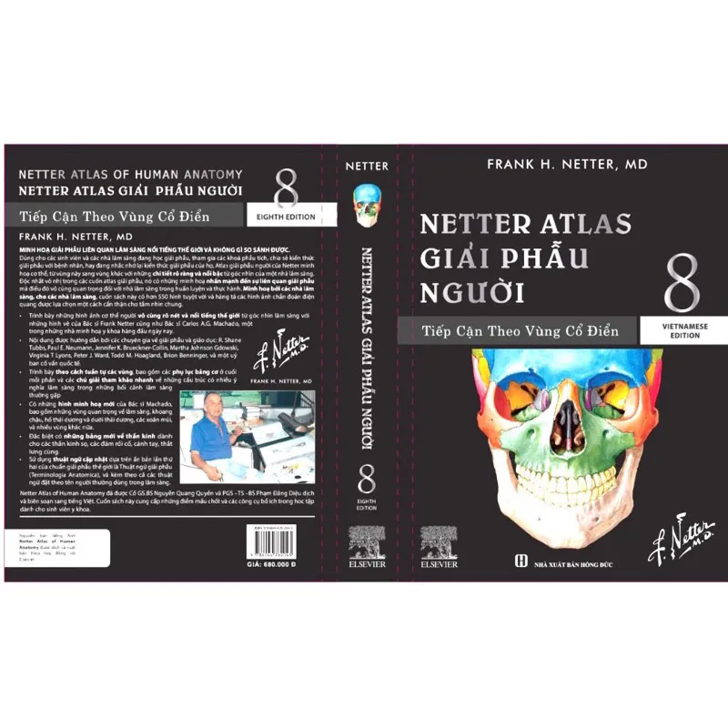 Ảnh Sách - Atlas Giải Phẫu người bản số 8.2023 2