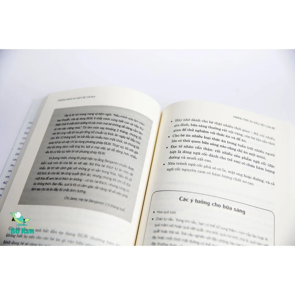 Ảnh Sách - Baby Led Weaning [ Phương Pháp Ăn Dặm Bé Chỉ Huy ] [Tái Bản mới nhất] 3