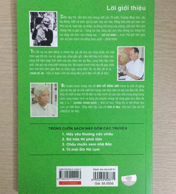 Ảnh Sách - Bác Hồ Sống Mãi - Những Truyện Hay Về Bác ( Tập 1 ) 1