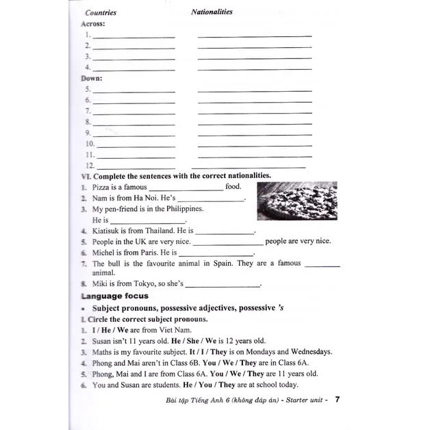 Ảnh Sách - Bài tập tiếng anh 6 - Friends Plus - Chân trời sáng tạo (Tặng kèm đáp án bằng file) 3